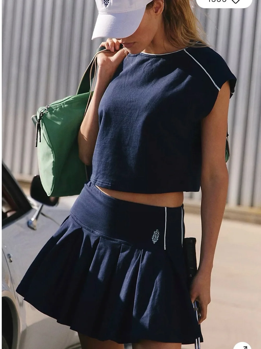 FP Movement by Free People Home Base Set navy and light blue Size Large